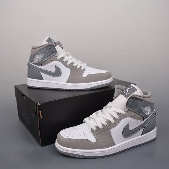 Air Jordan 1 Mid Stealth (Women's) - Picture 1 of 9